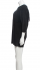 Abito in pelle nero con frange